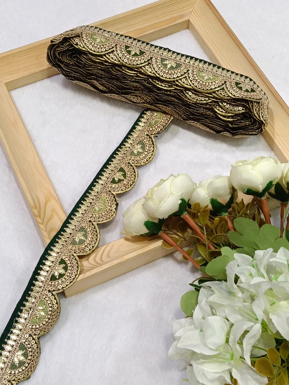 Embroidery Lace Jari Border JA14754 - Artiza Lace