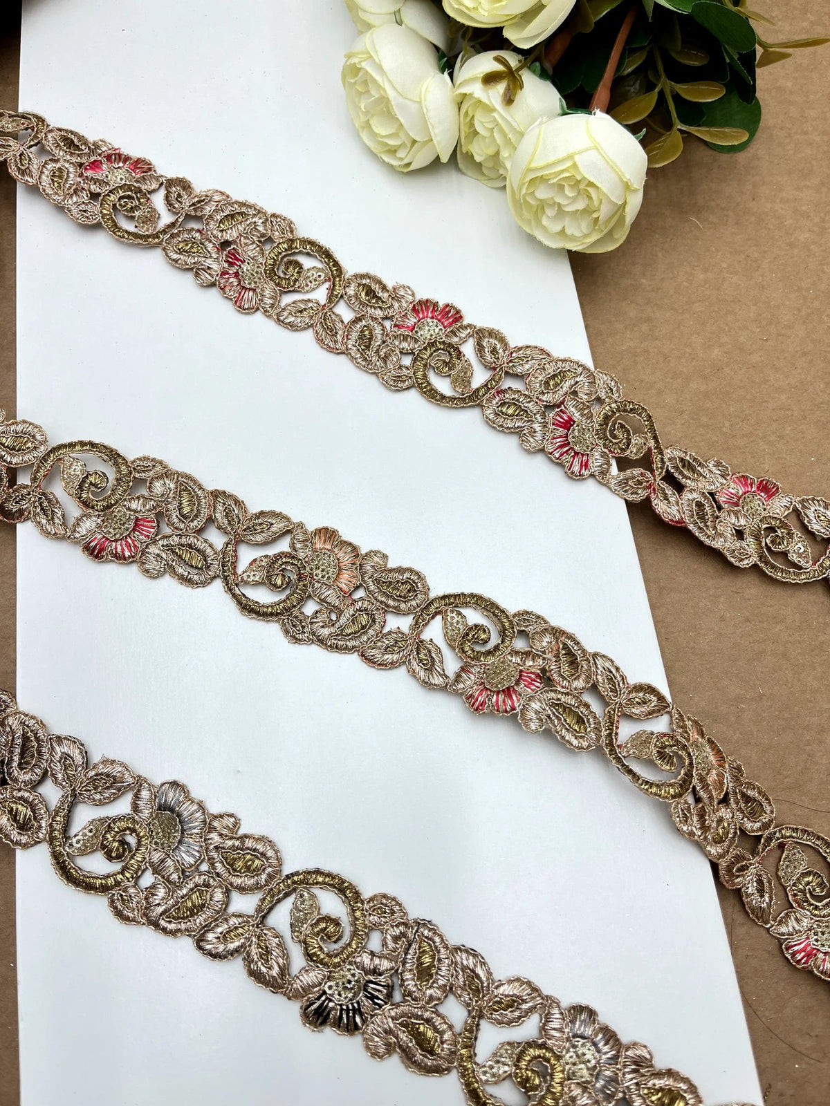 Intricate Cut-Work Lace — Flexible Designer Finishing CU1031 - Artiza Lace