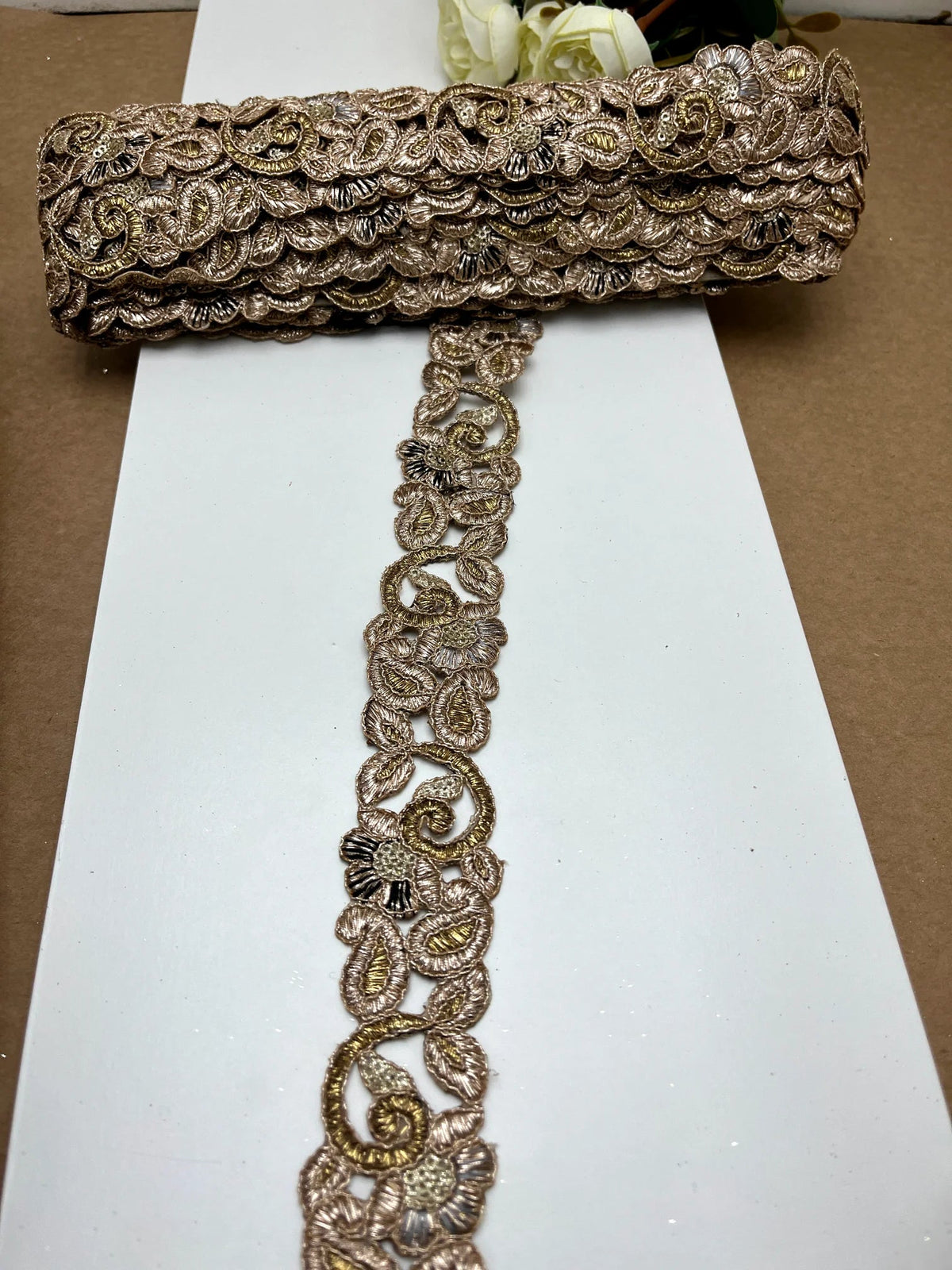 Intricate Cut-Work Lace — Flexible Designer Finishing CU1031 - Artiza Lace