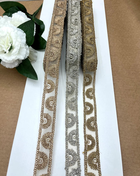 Intricate Cut-Work Lace — Flexible Designer Finishing CU1076 - Artiza Lace