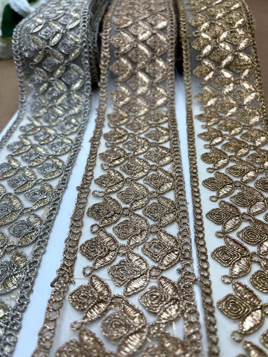Intricate Cut-Work Lace — Flexible Designer Finishing CU1077 - Artiza Lace