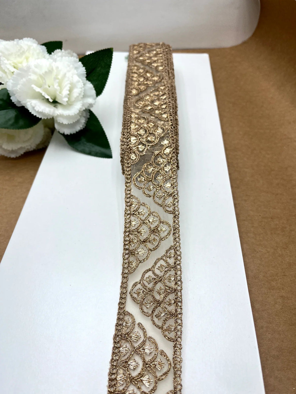Intricate Cut-Work Lace — Flexible Designer Finishing CU1078 - Artiza Lace
