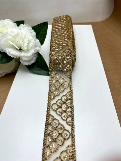 Intricate Cut-Work Lace — Flexible Designer Finishing CU1078 - Artiza Lace