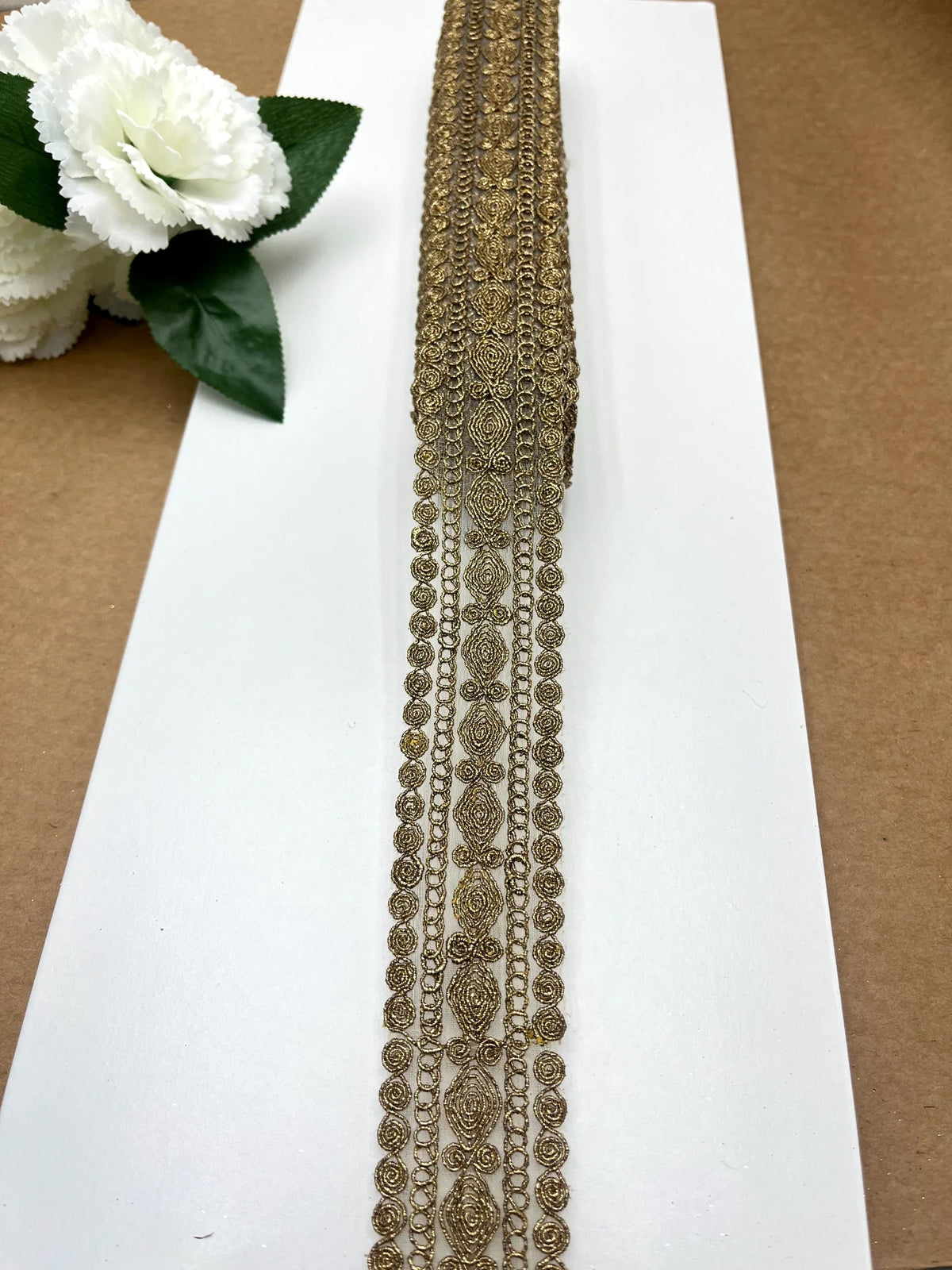 Intricate Cut-Work Lace — Flexible Designer Finishing CU553 - Artiza Lace