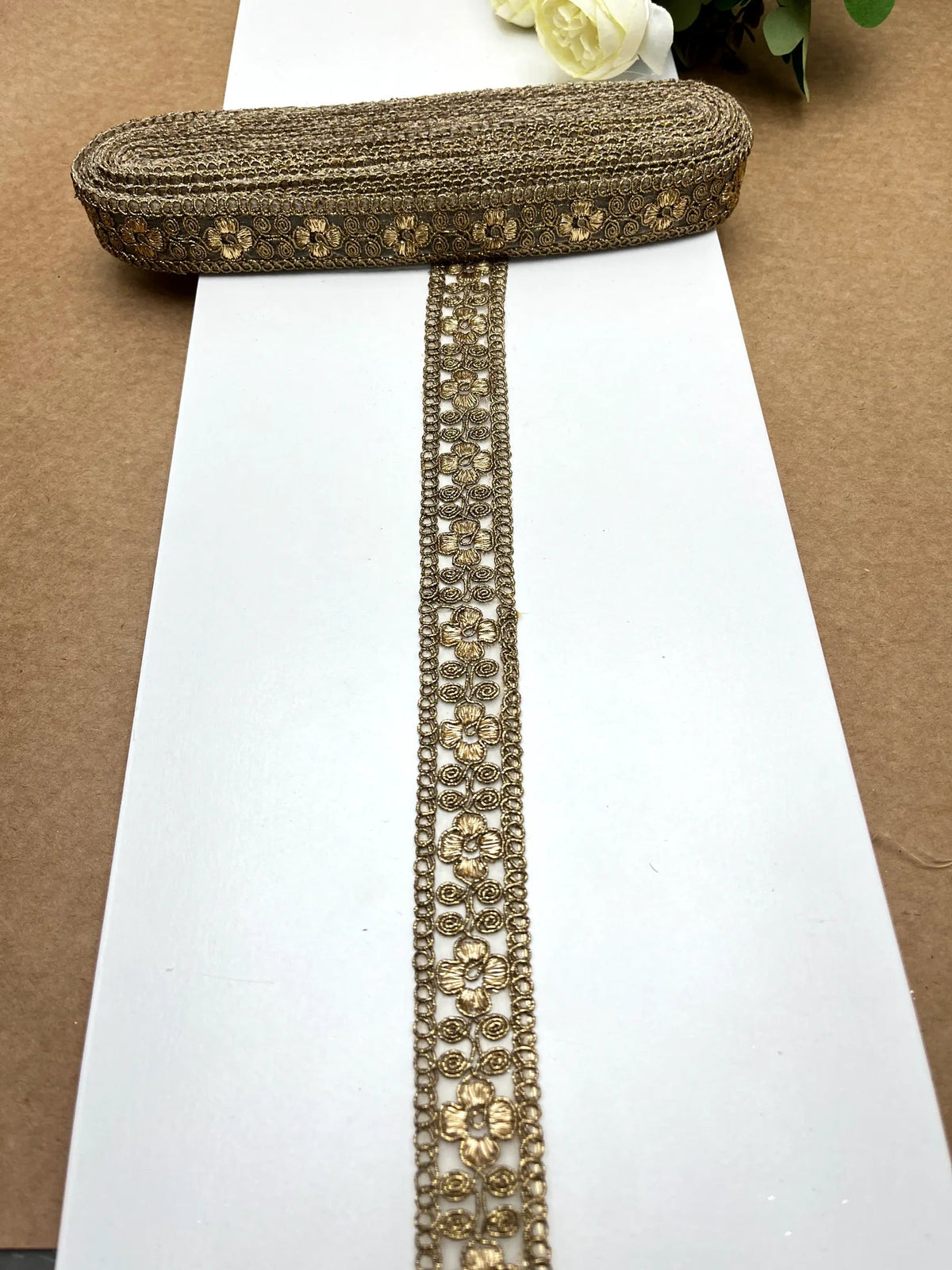 Intricate Cut-Work Lace — Flexible Designer Finishing CU677 - Artiza Lace