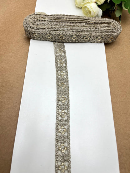 Intricate Cut-Work Lace — Flexible Designer Finishing CU677 - Artiza Lace