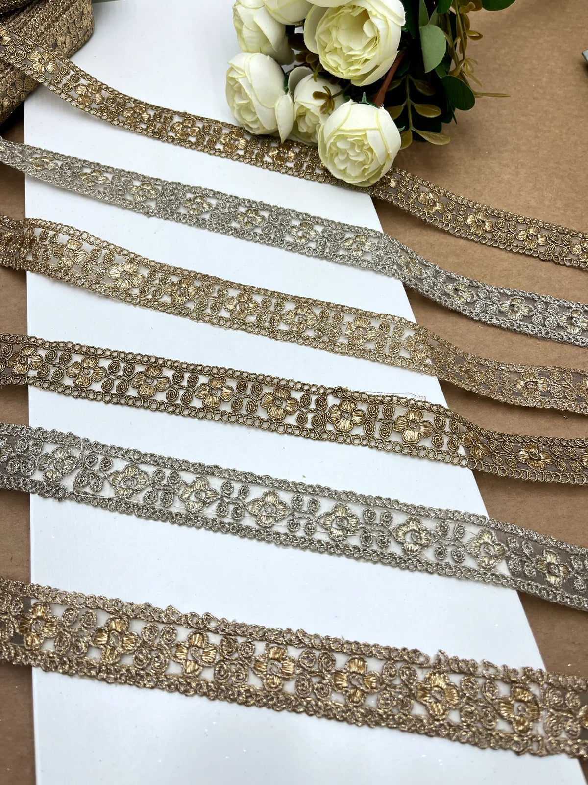 Intricate Cut-Work Lace — Flexible Designer Finishing CU677 - Artiza Lace