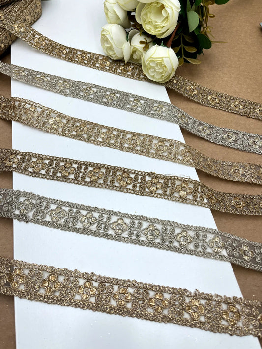 Intricate Cut-Work Lace — Flexible Designer Finishing CU677 - Artiza Lace