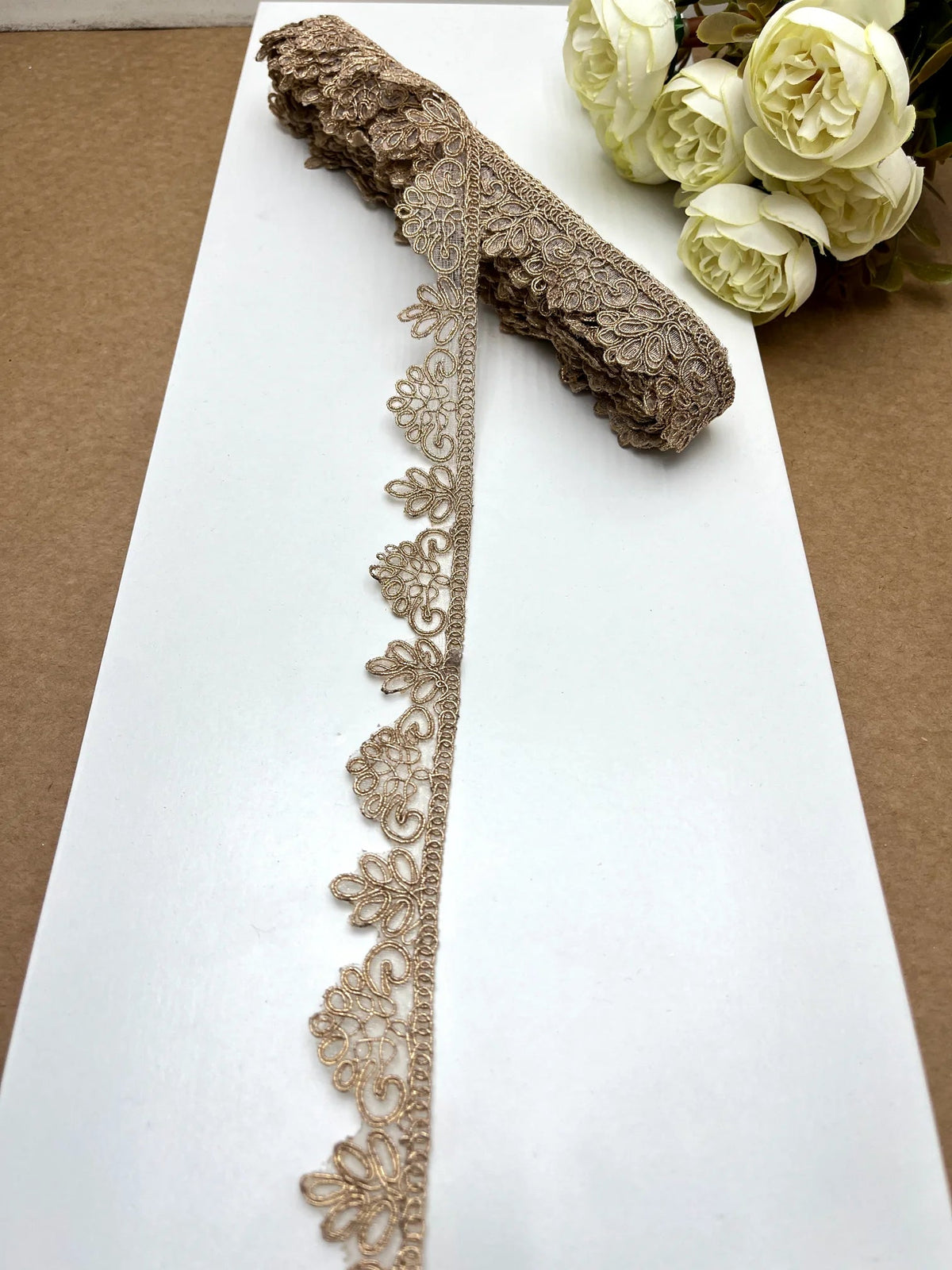 Intricate Cut-Work Lace — Flexible Designer Finishing CU697 - Artiza Lace