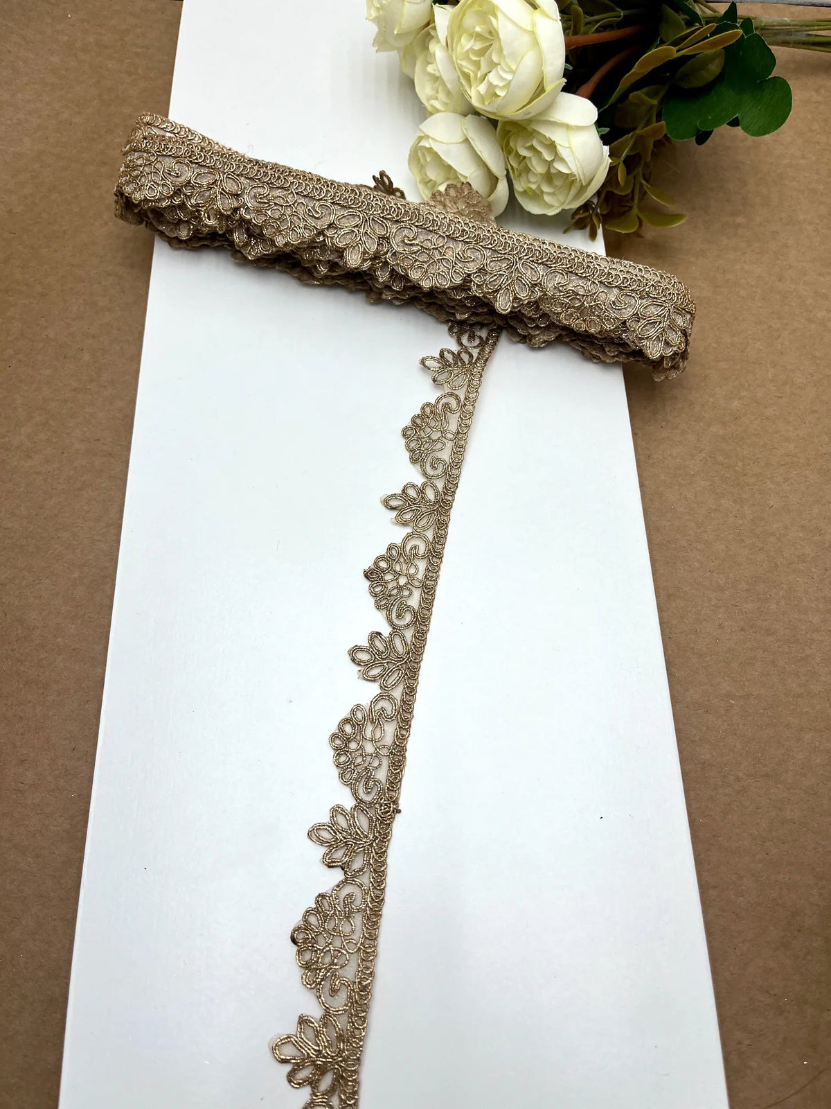 Intricate Cut-Work Lace — Flexible Designer Finishing CU697 - Artiza Lace