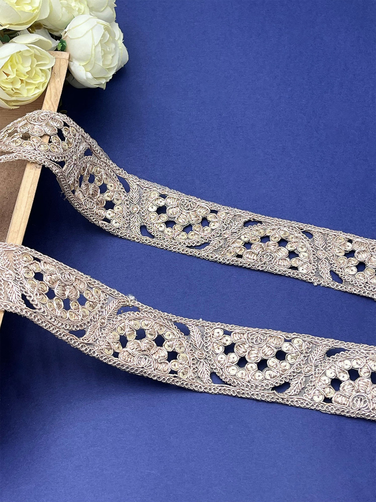 Intricate Cut-Work Lace — Flexible Designer Finishing JA14028 - Artiza Lace