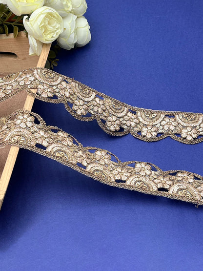 Intricate Cut-Work Lace — Flexible Designer Finishing JA14030 - Artiza Lace