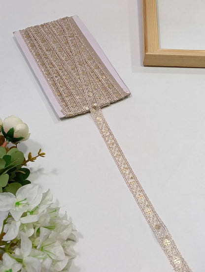 JA12444 Jari Border - Artiza Lace