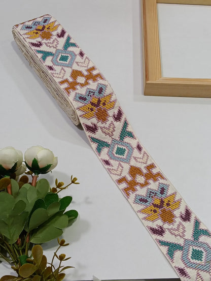 JA14163 Jari Border - Artiza Lace