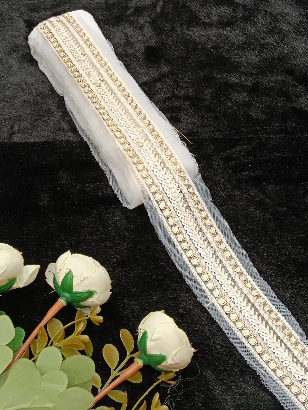JA14656 Jari Border - Artiza Lace