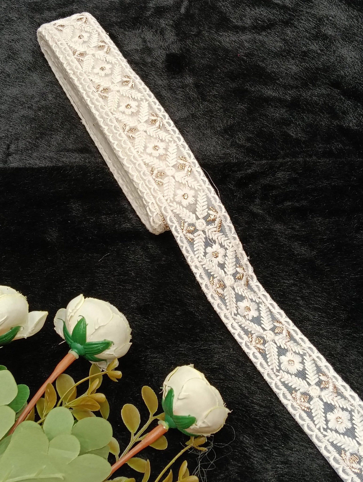JA5256 Jari Border - Artiza Lace