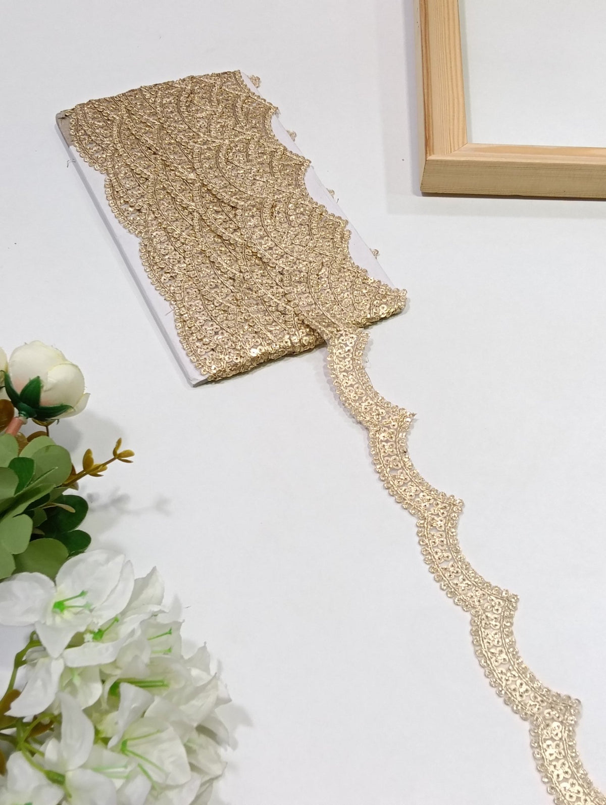 JA6646 Jari Border - Artiza Lace