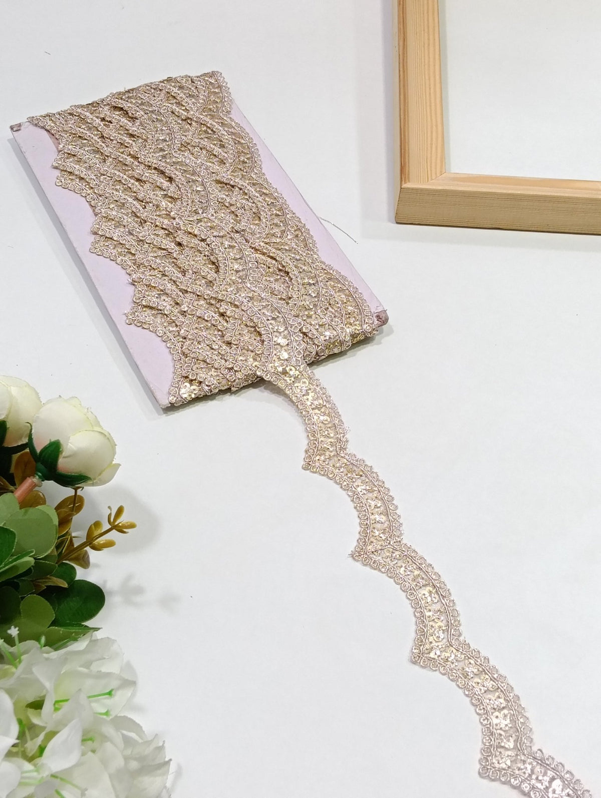 JA6646 Jari Border - Artiza Lace