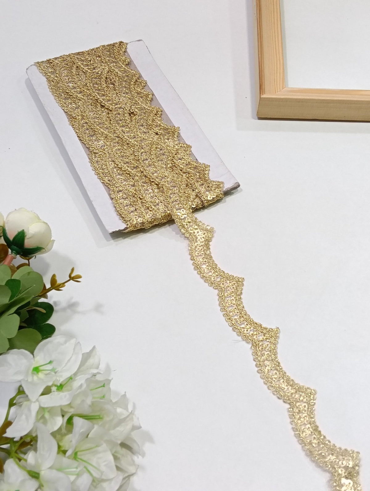 JA6646 Jari Border - Artiza Lace