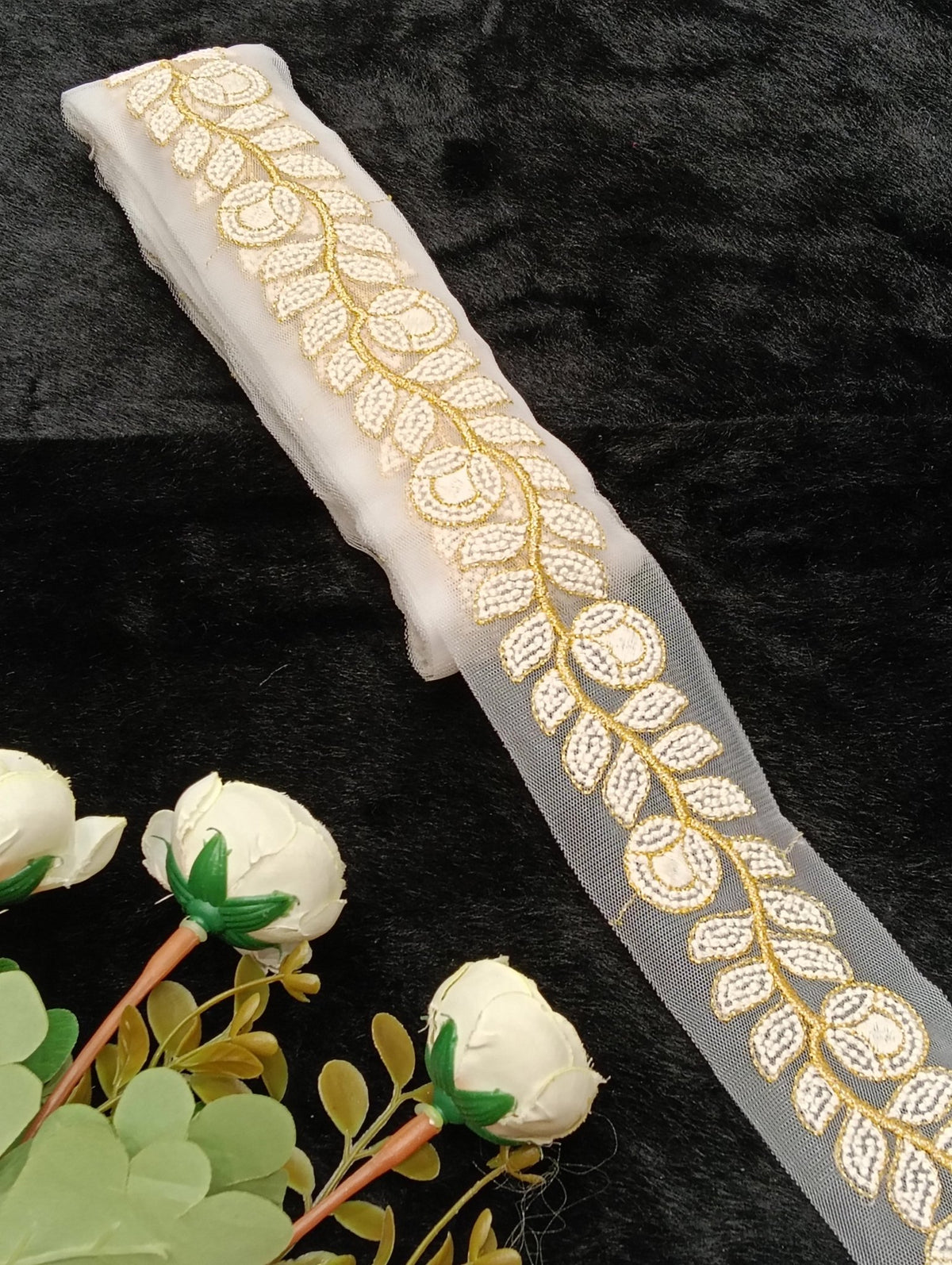 JA886 Jari Border - Artiza Lace