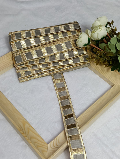 Traditional Gota Patti — Royal Rajasthani Edging GO811