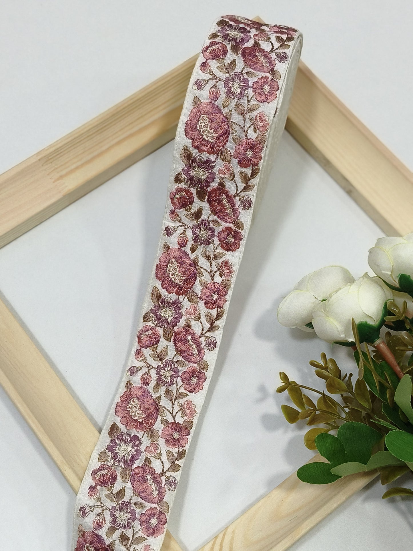 Embroidery Lace Jari Border JA14137