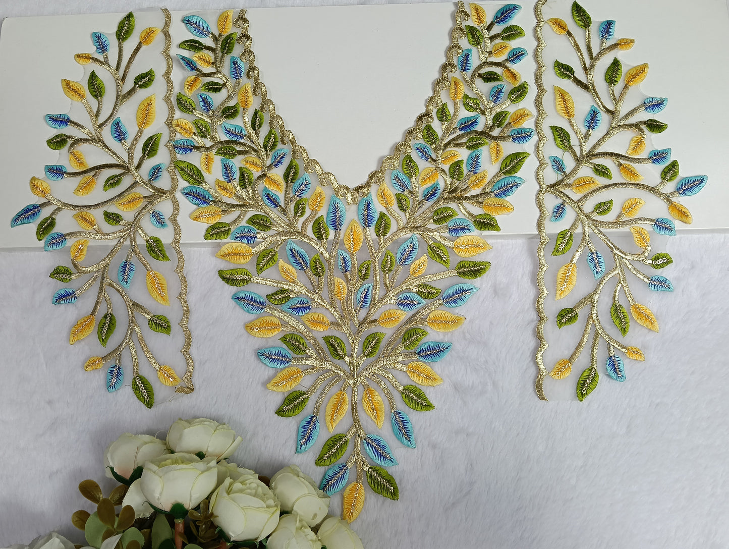 Embroidered Neck Patch Design NE1055