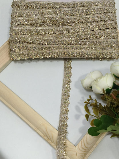 Stone Lace Border Trim ST5227