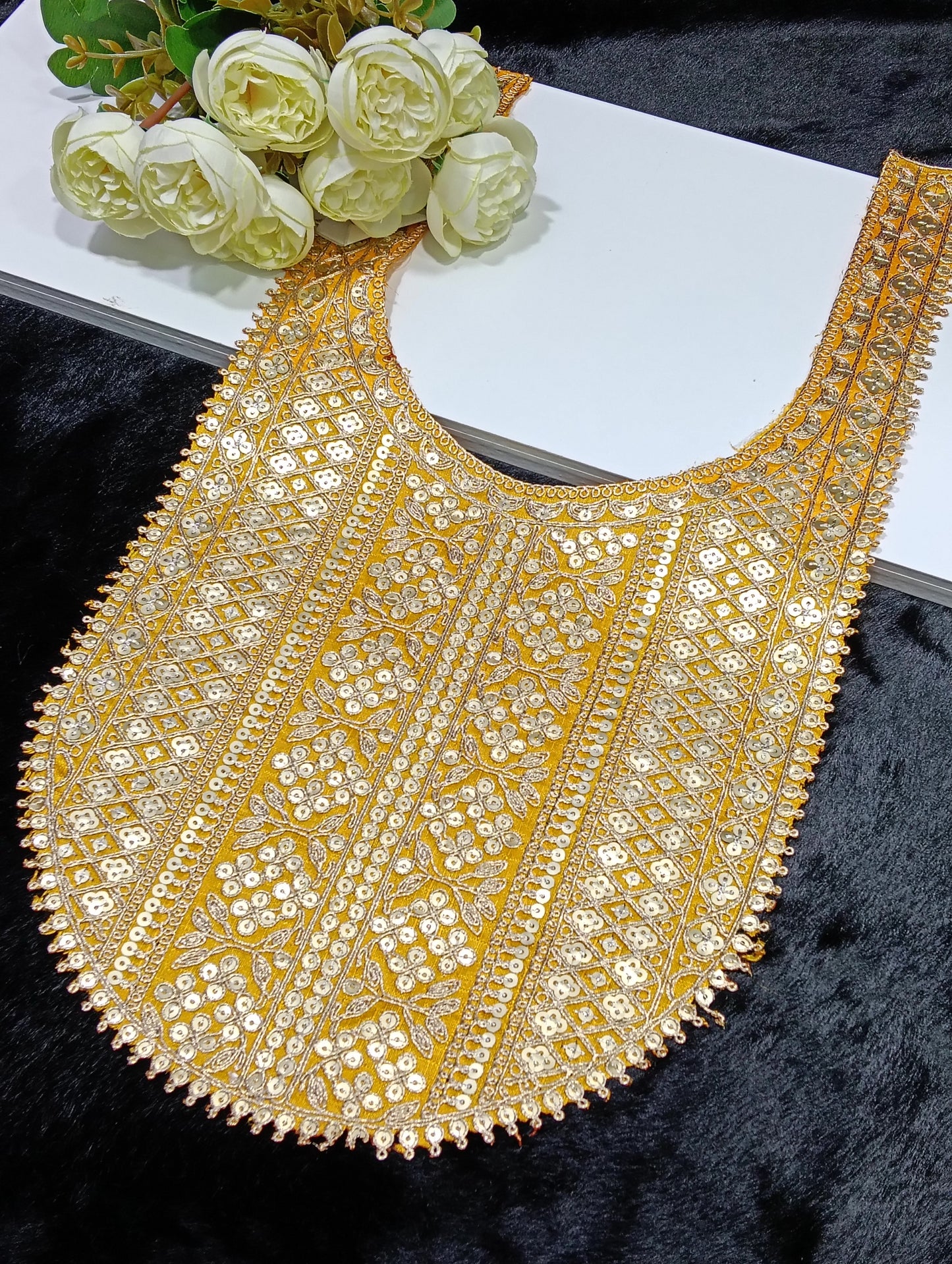 Embroidered Neck Patch Design NE132