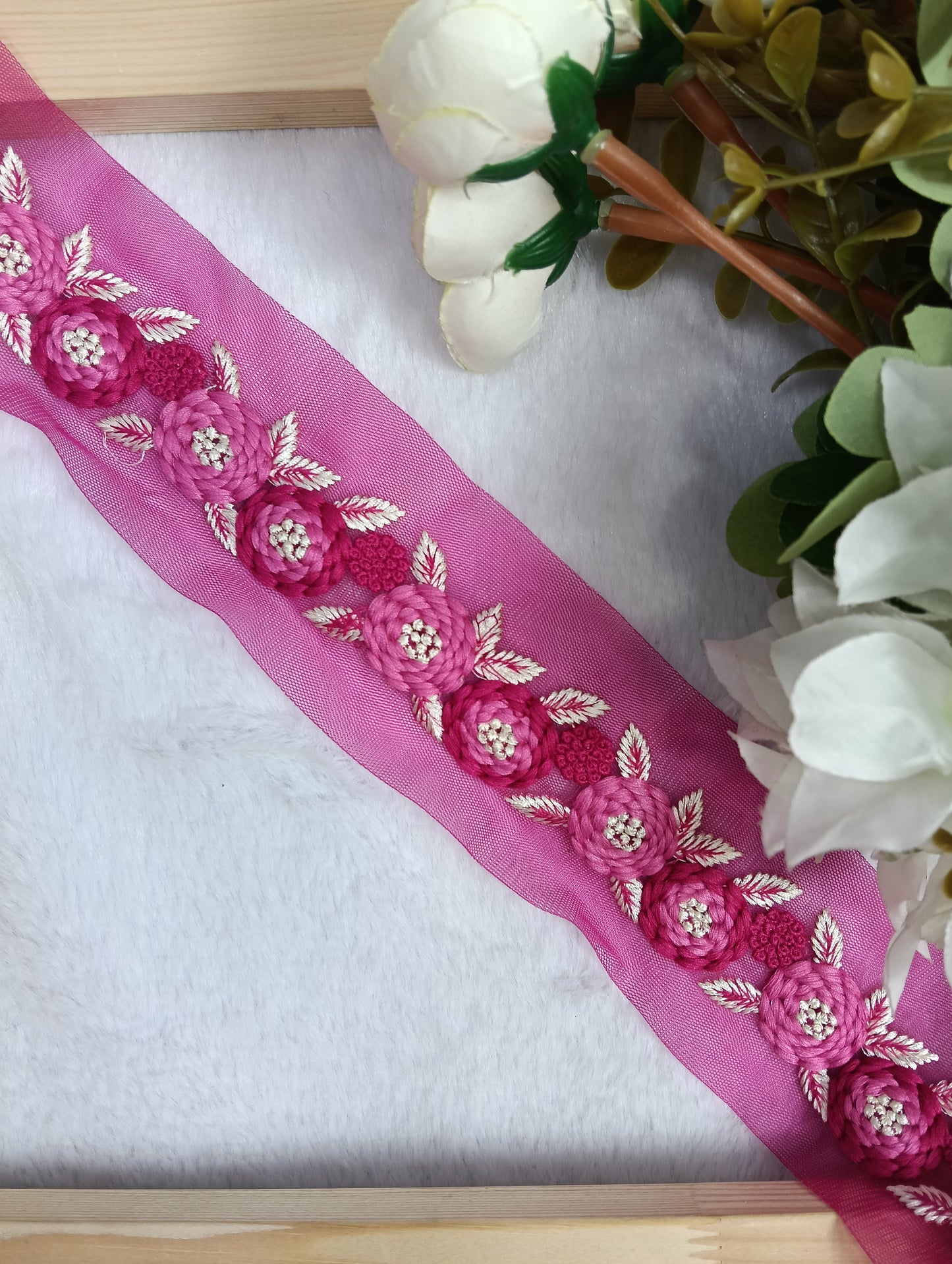 Embroidery Lace Jari Border JA14695
