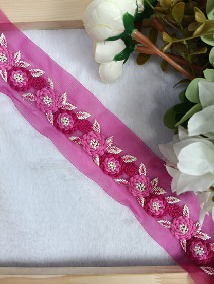 Embroidery Lace Jari Border JA14695