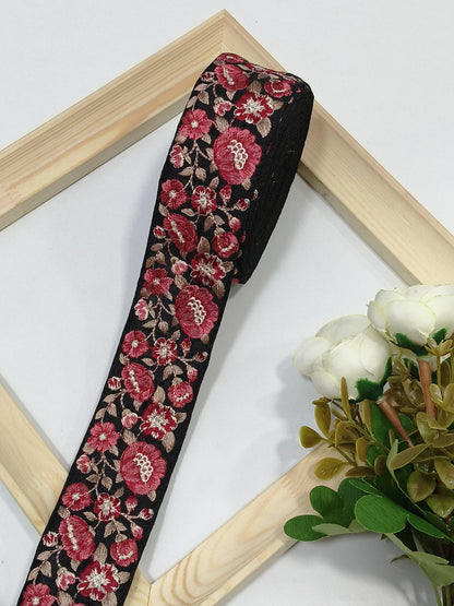 Embroidery Lace Jari Border JA14137