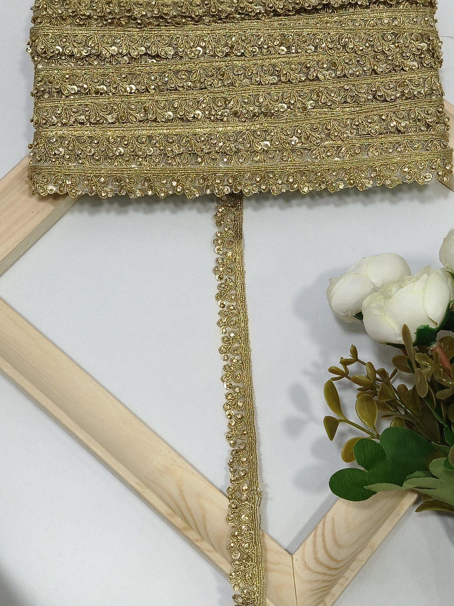 Stone Lace Border Trim ST5227