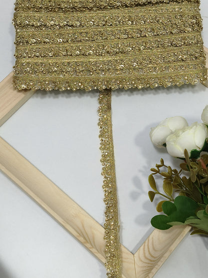 Stone Lace Border Trim ST5227