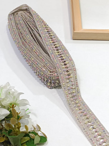 ST4686 Stone Lace