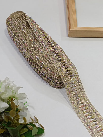 ST4686 Stone Lace