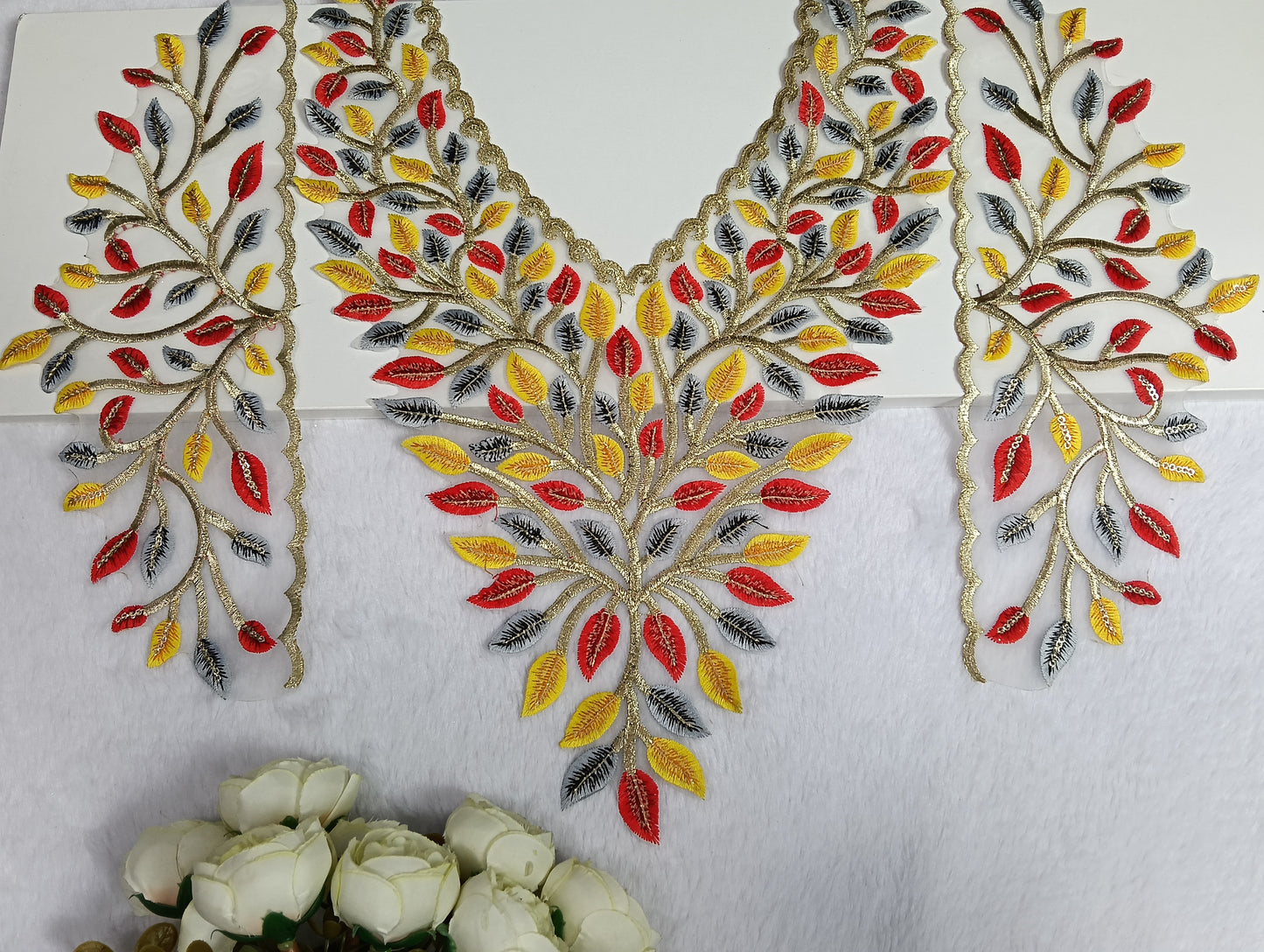 Embroidered Neck Patch Design NE1055