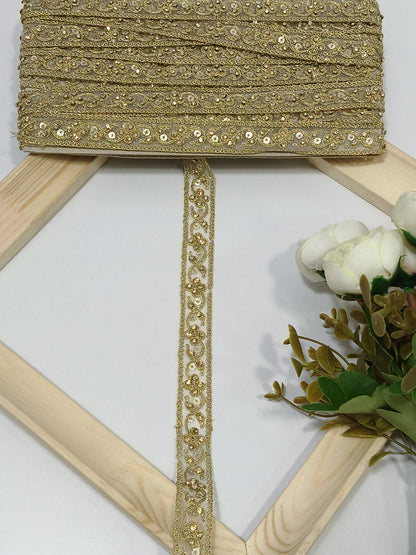 Heavy Stone & Kundan Borders — Bridal Lehenga Finishing ST5156