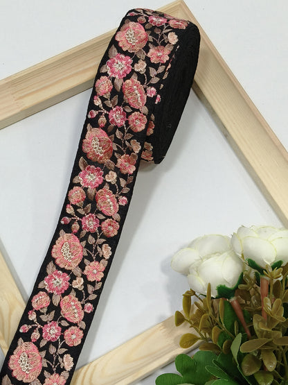 Embroidery Lace Jari Border JA14137