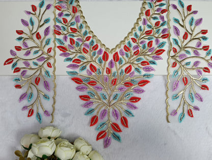 Embroidered Neck Patch Design NE1055