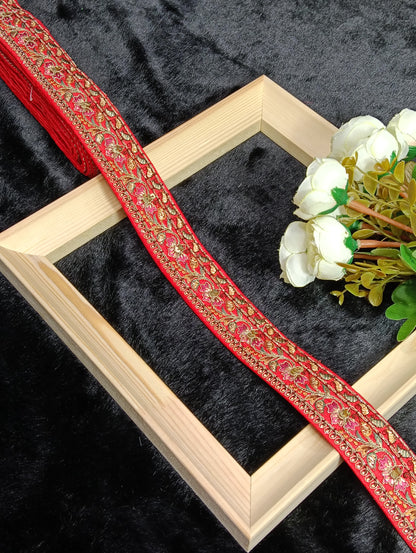 Embroidery Lace Jari Border JA13871