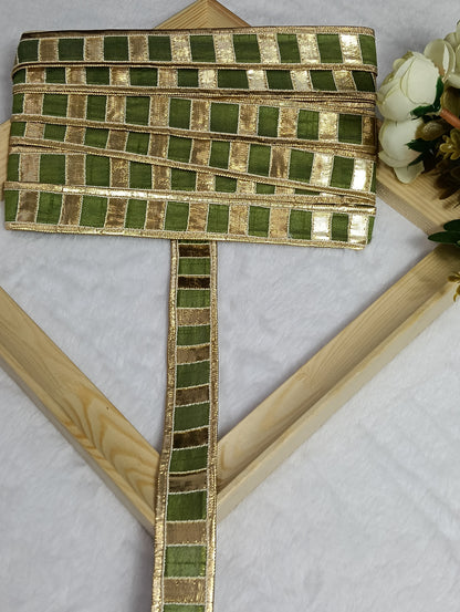 Traditional Gota Patti — Royal Rajasthani Edging GO811