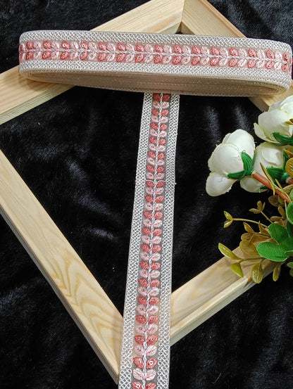 Embroidery Lace Jari Border JA13520