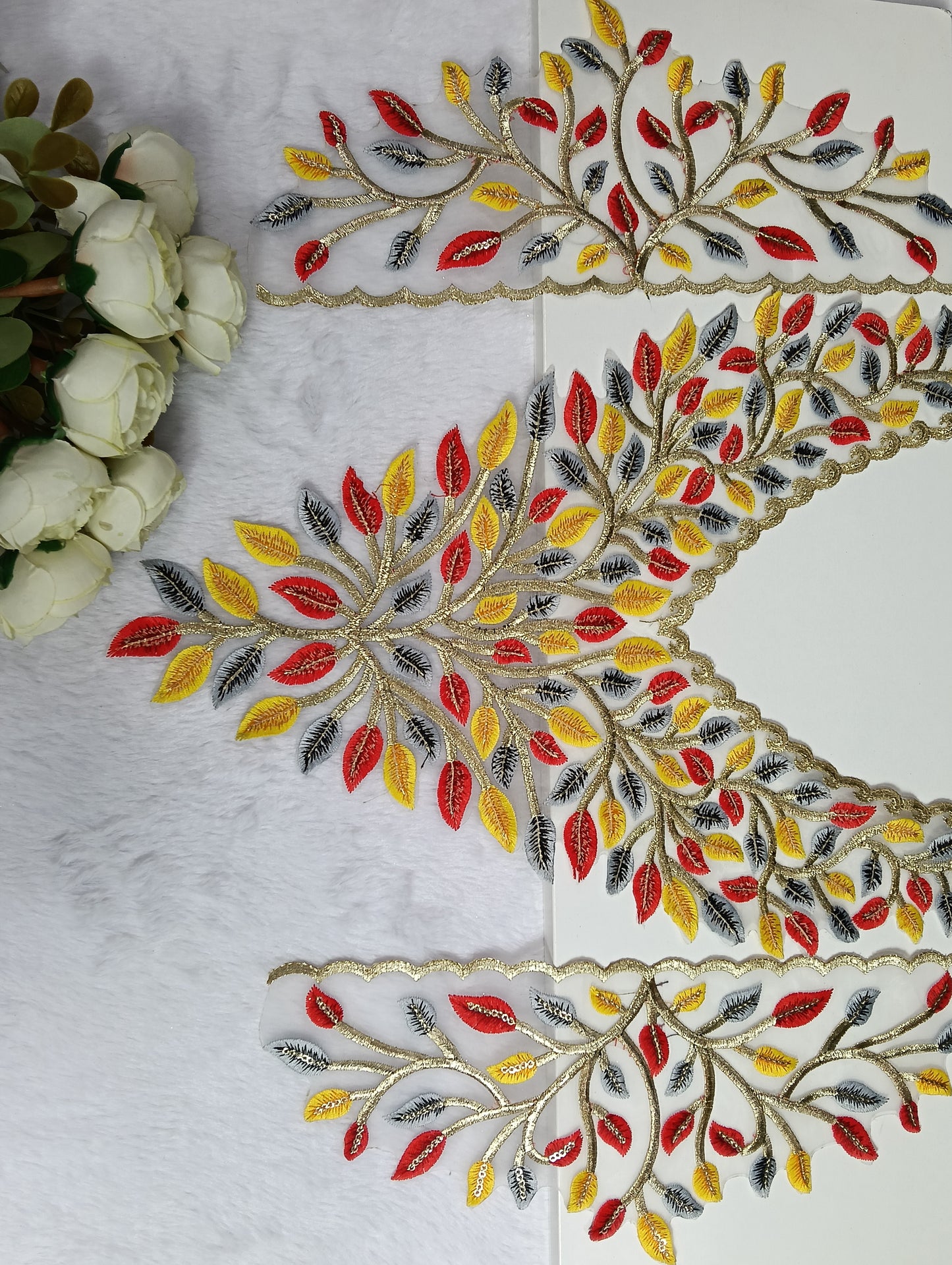 Embroidered Neck Patch Design NE1055