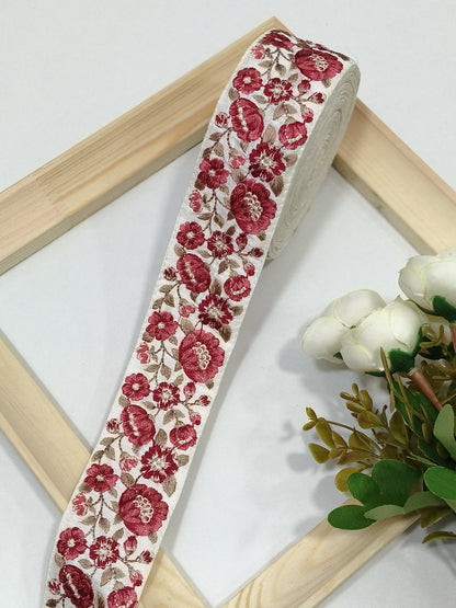 Embroidery Lace Jari Border JA14137