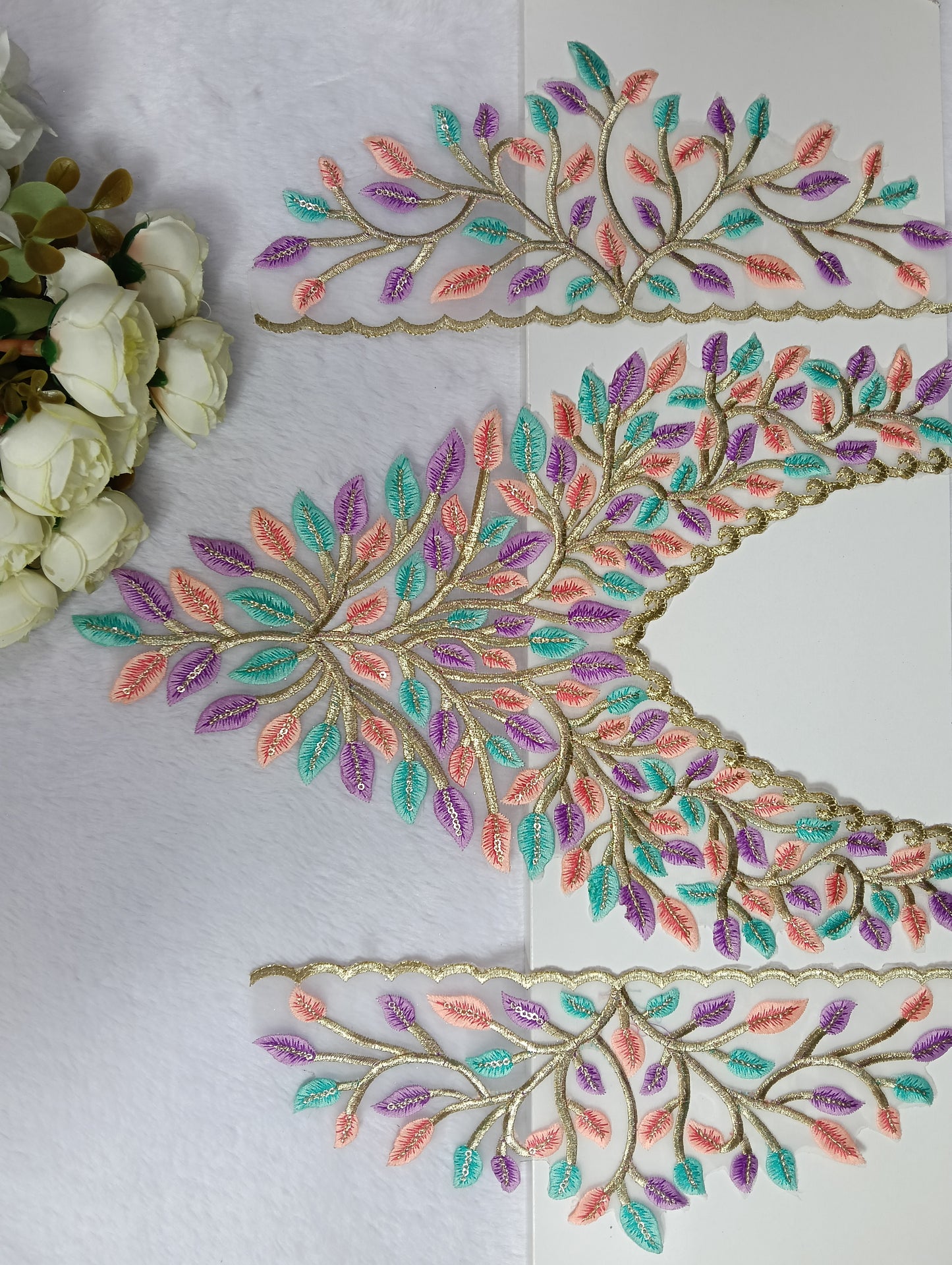Embroidered Neck Patch Design NE1055