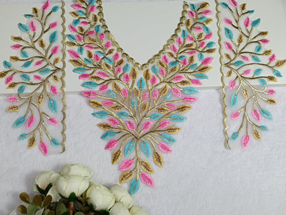 Embroidered Neck Patch Design NE1055
