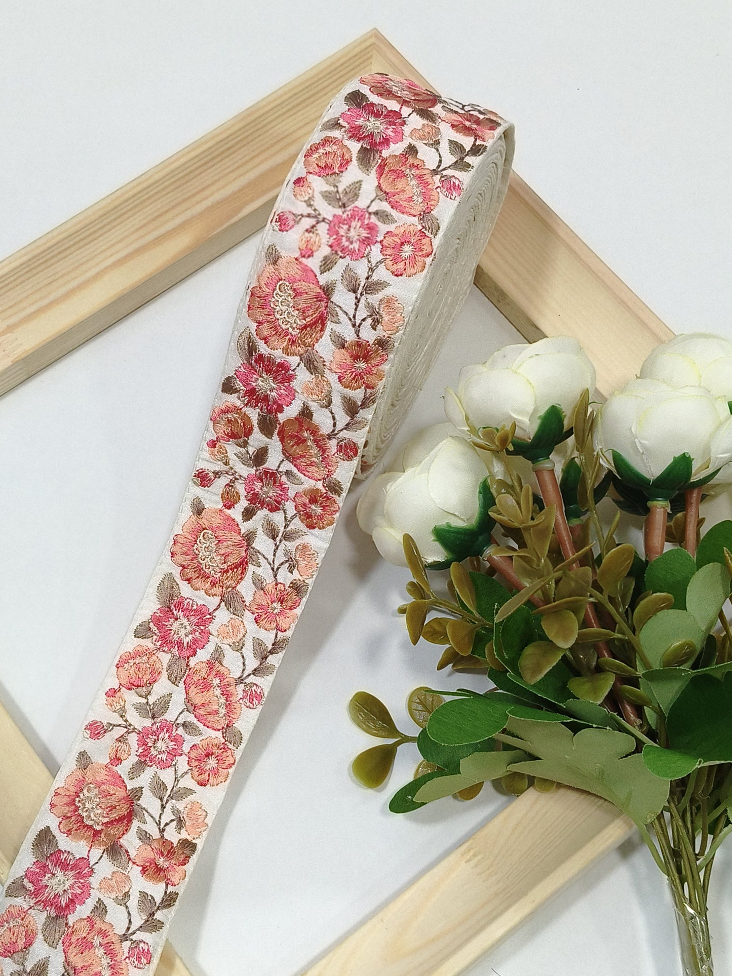 Embroidery Lace Jari Border JA14137
