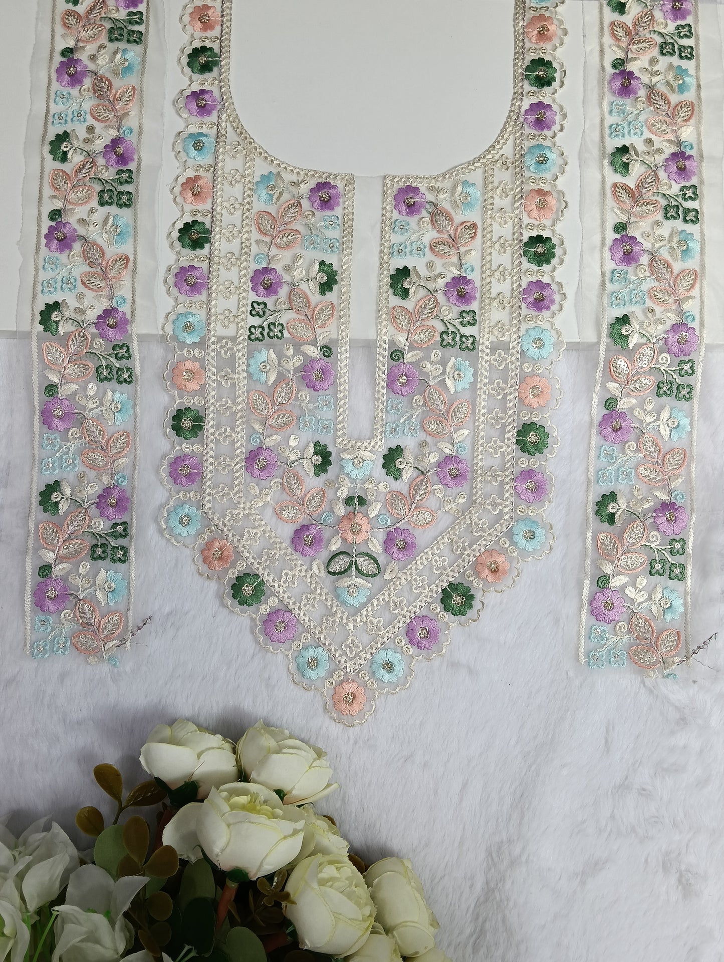 Embroidered Neck Patch Design NE1096