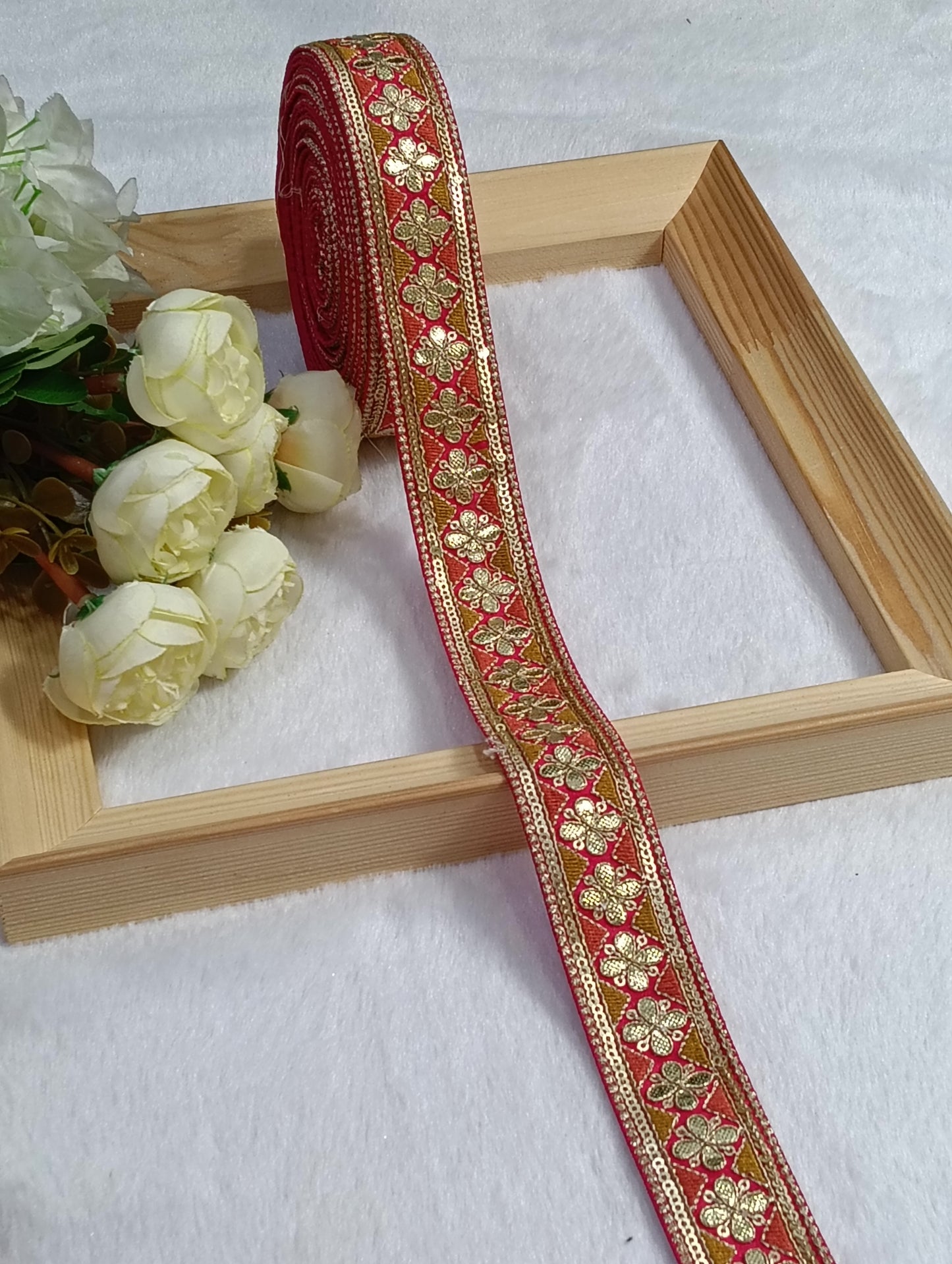 Traditional Gota Patti — Royal Rajasthani Edging JA14453